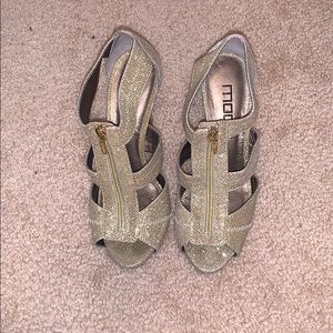 Mods Spana Heels Gold